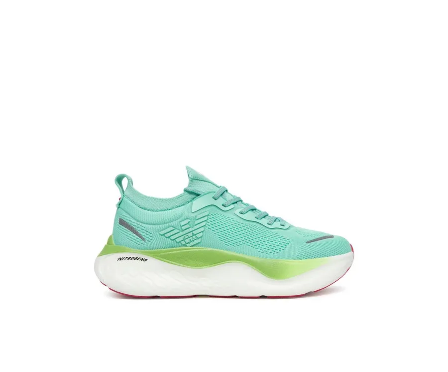 obrazek 1 EA7 Emporio Armani Sneakersy X8X246 XK443 D134 Błękitny