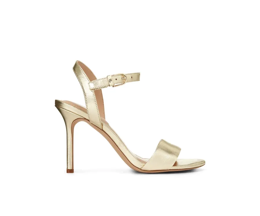 obrazek 1 LAUREN RALPH LAUREN Sandały Gwen 802940587001 Złoty