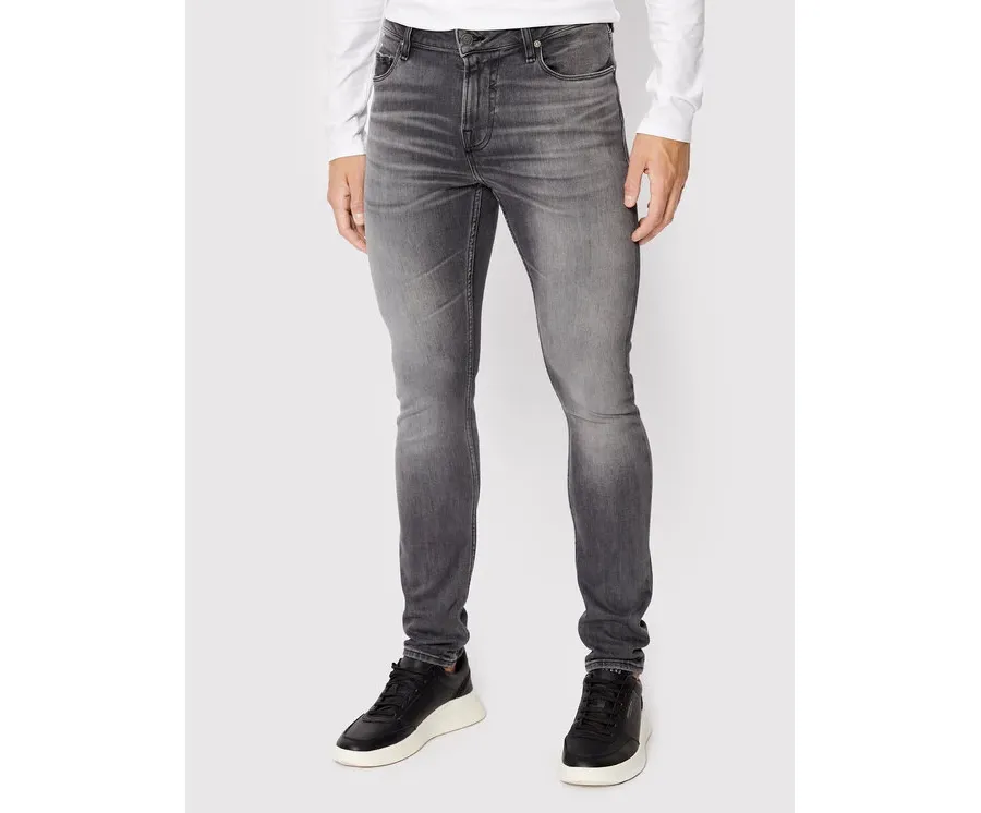 obrazek 1 Guess Jeansy Chris M2YA27 D4Q52 Szary Super Skinny Fit