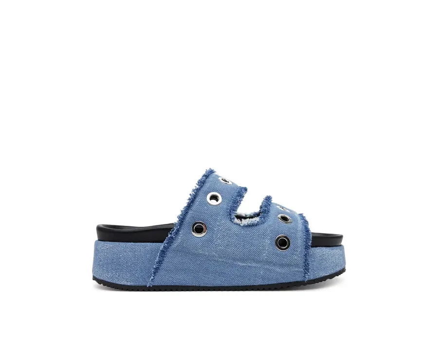 obrazek 1 Inuikii Klapki Jeans Studos 70103-150 506 Granatowy
