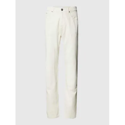 Zdjęcie Jeansy o kroju straight fit z 5 kieszeniami