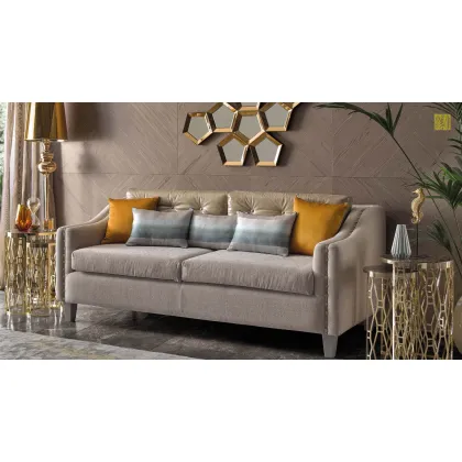 Zdjęcie Włoska 3-osobowa sofa Ginger