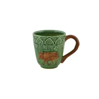 Picture An unusual ceramic mug with a portrait of a boar - Bordallo Pinheiro