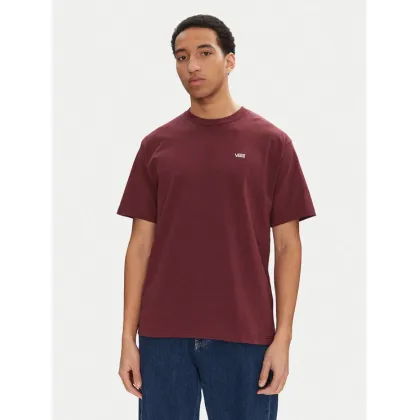 Zdjęcie Vans T-Shirt Left Chest II VN000P1P Bordowy Loose Fit