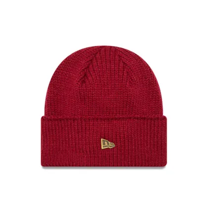 Zdjęcie New Era Czapka Wide Cuff Beanie 60565442 Czerwony
