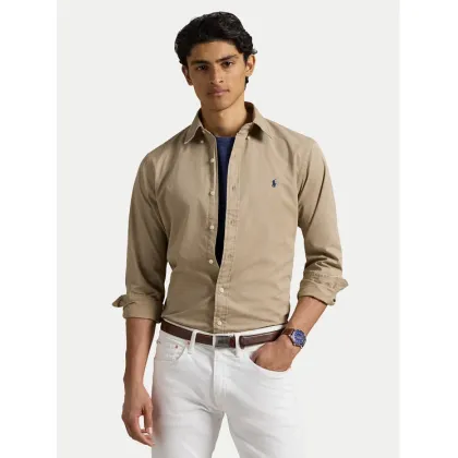 Zdjęcie Polo Ralph Lauren Koszula 710937993011 Beżowy Custom Fit