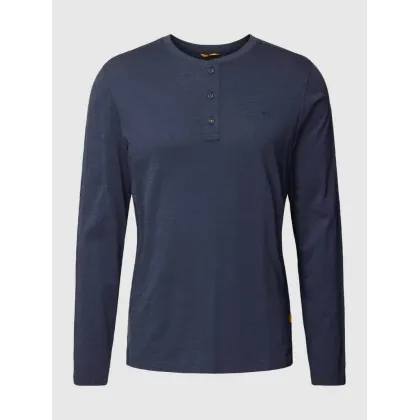 Zdjęcie Bluzka z długim rękawem i krótką listwą guzikową