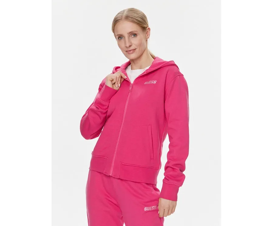 obrazek 1 Guess Bluza Eleanora V4RQ04 KC5O0 Różowy Regular Fit