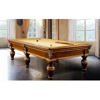 Picture High-quality pool table with a timeless design
