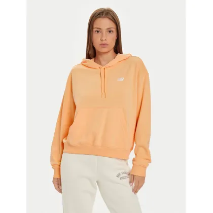 Zdjęcie New Balance Bluza WT41507 Pomarańczowy Relaxed Fit