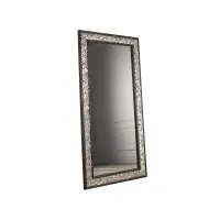 Picture Elite mirror RANDA - ebony, silver finish - Collecion Alexandra