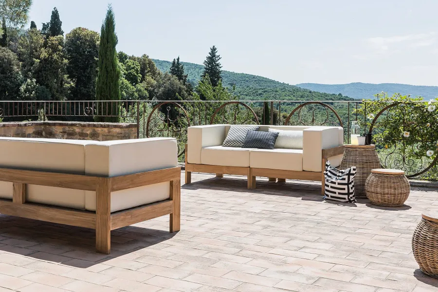 obrazek 4 Stylowa sofa – moduł rogowy Saint Raphael do ogrodu i na taras