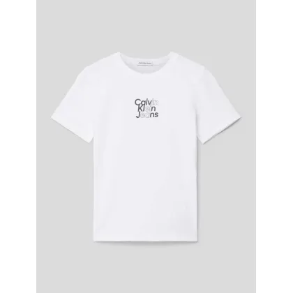 Zdjęcie T-shirt z nadrukiem z logo model ‘GRADIENT’