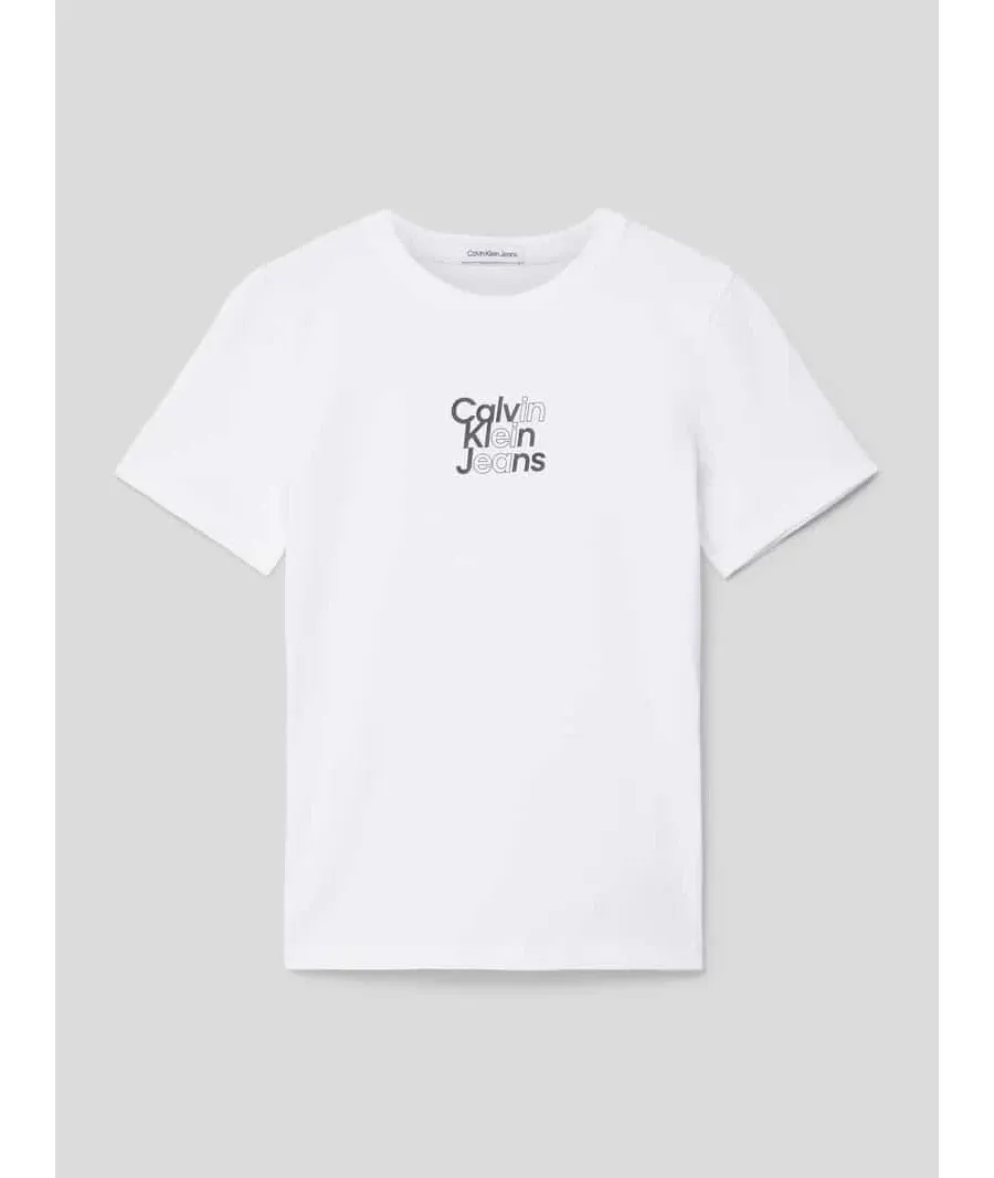 obrazek 1 T-shirt z nadrukiem z logo model ‘GRADIENT’
