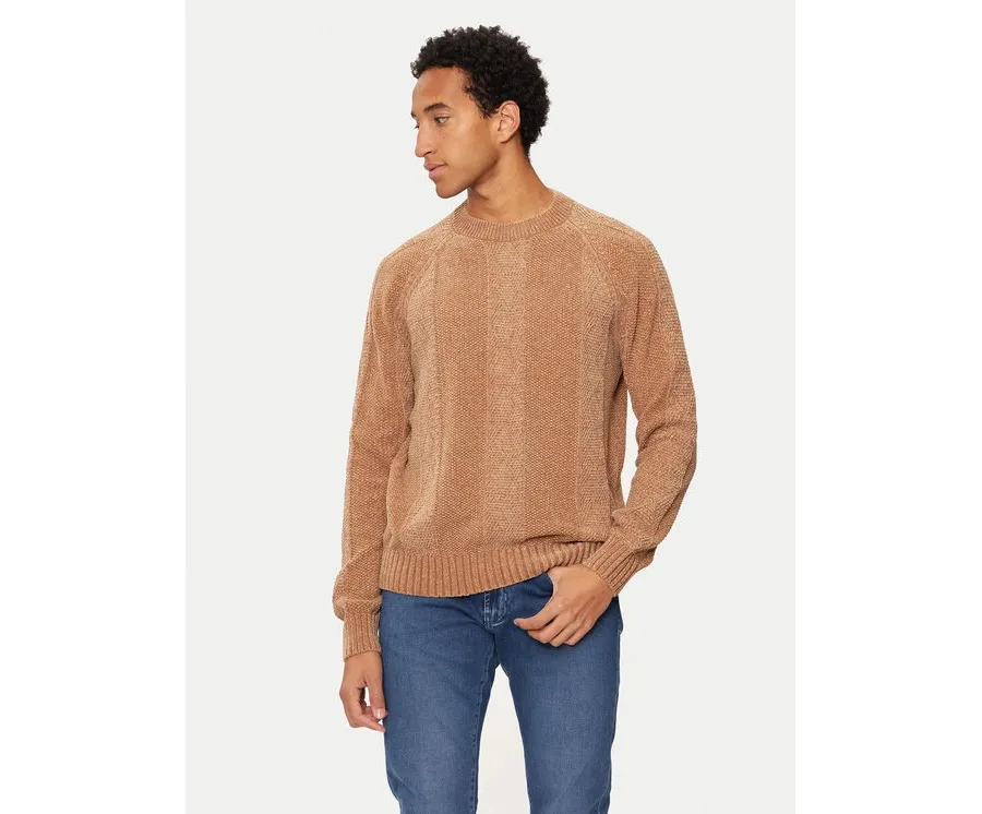 obrazek 1 Liu Jo Sweter QF4212 MA29P Brązowy Regular Fit