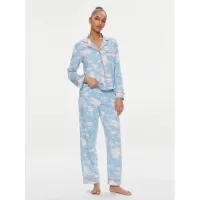 Zdjęcie DKNY Piżama YI80003 Błękitny Regular Fit