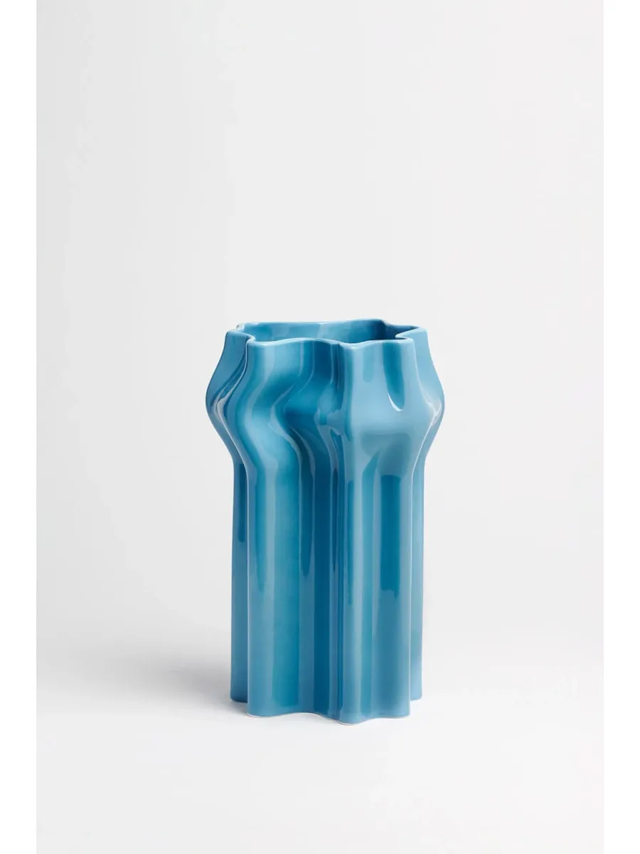 obrazek 1 Wystawny ceramiczny wazon z włoch  - Design Alvino Bagni