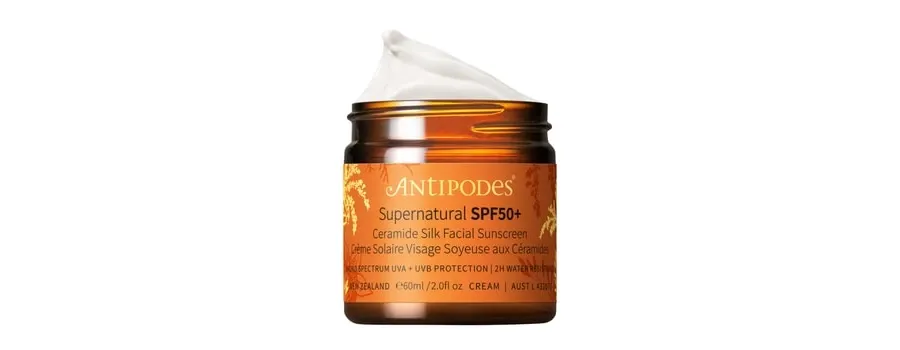 obrazek 1 Antipodes Supernatural SPF50+ Ceramide Silk Facial Sunscreen Krem do opalania 60 ml