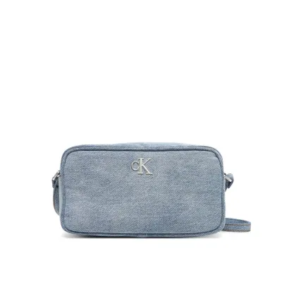 Zdjęcie Calvin Klein Torebka Denim Ew Double Zip Camera Bag LV04F3226G Błękitny