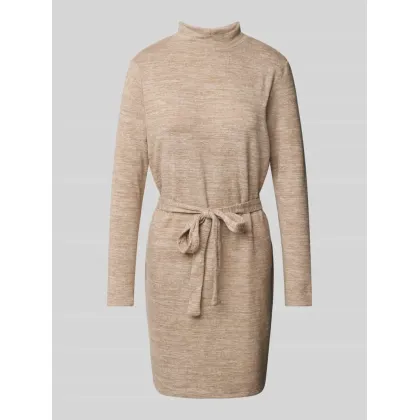 Zdjęcie Sukienka mini z dzianiny z miękkiej mieszanki materiałów model ‘BELLA’