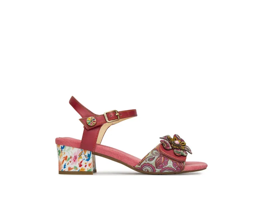 obrazek 1 Laura Vita Sandały Hucbio 42 Różowy