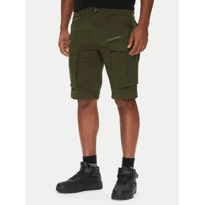 Zdjęcie G-Star Raw Szorty materiałowe Rovic Zip D26214-5126 6059 Khaki Relaxed Fit
