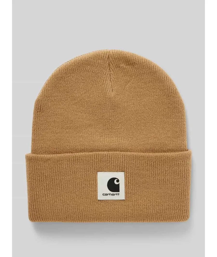 obrazek 1 Czapka beanie z naszywką z logo model ‘ASHLEY’