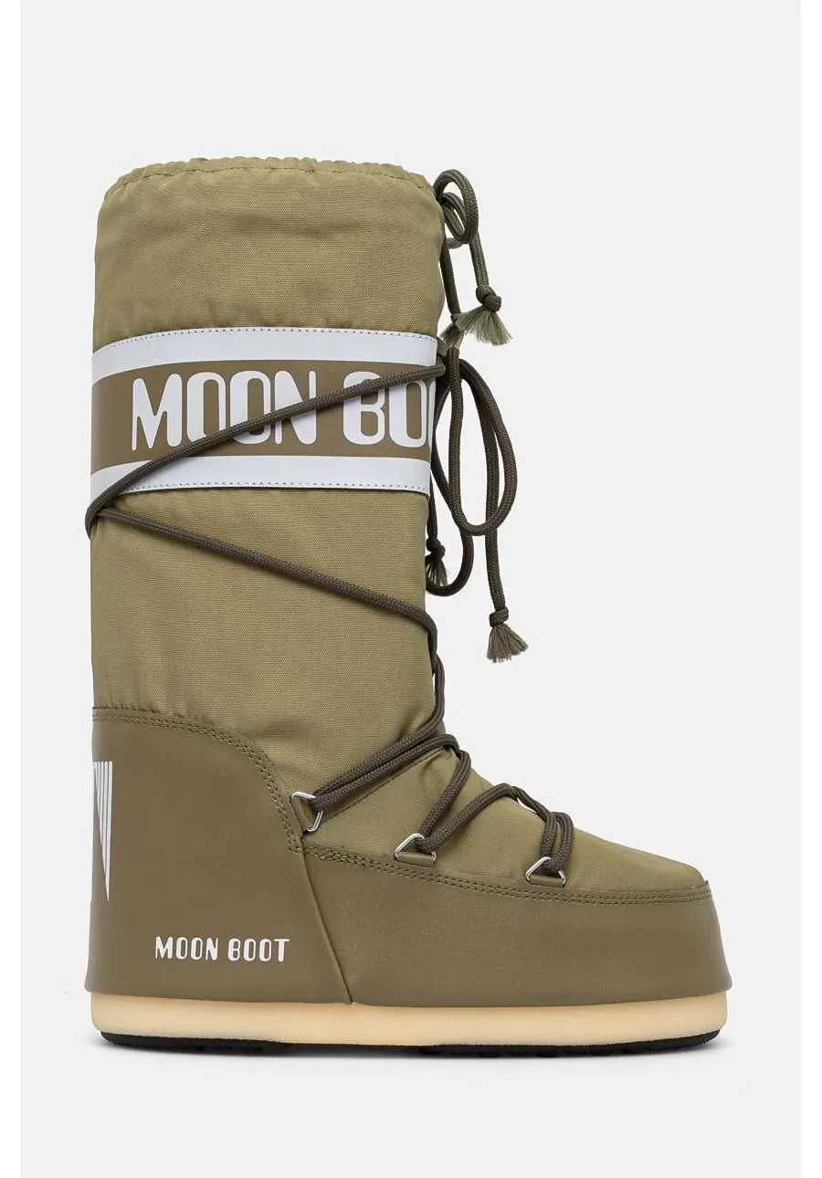 obrazek 1 Moon Boot śniegowce MB ICON NYLON kolor zielony 80D1400440 M006