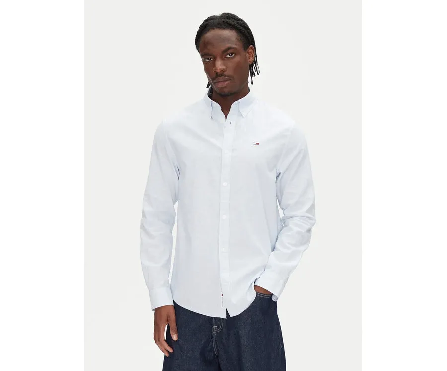 obrazek 1 Tommy Jeans Koszula DM0DM20875 Błękitny Regular Fit