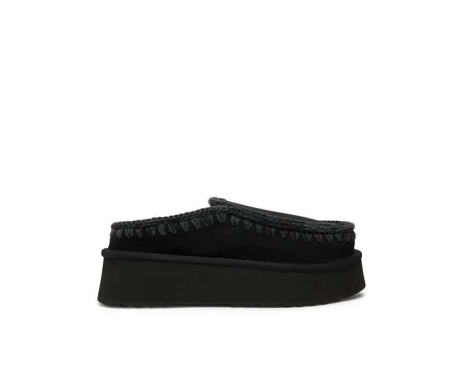 obrazek 1 Mou Kapcie Clog Eskimo Platform FW681004A Czarny