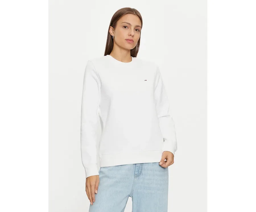 obrazek 1 Tommy Jeans Bluza DW0DW19959 Biały Regular Fit