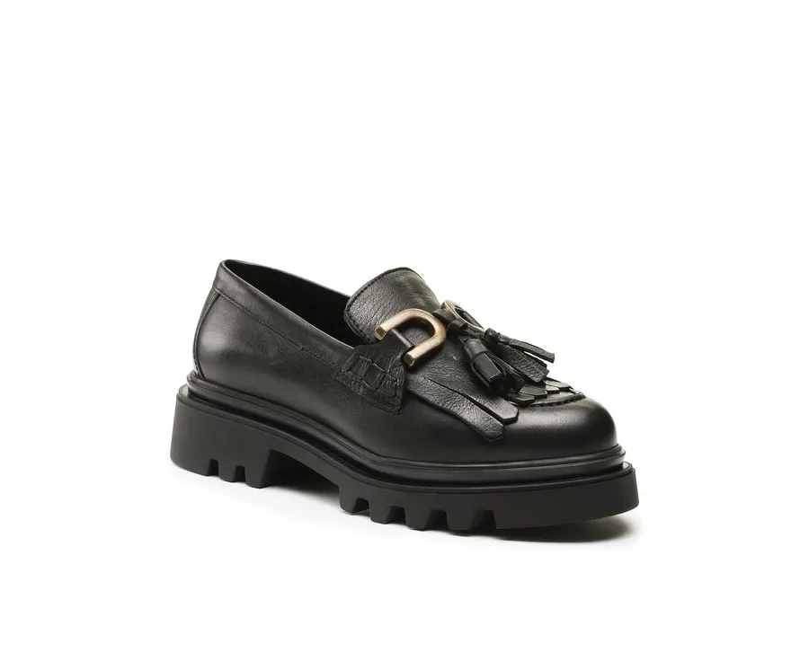 obrazek 1 Badura Loafersy 22SS24 Czarny