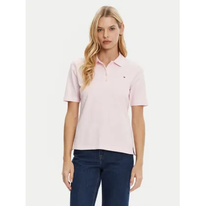 Zdjęcie Tommy Hilfiger Polo 1985 WW0WW43224 Różowy Regular Fit