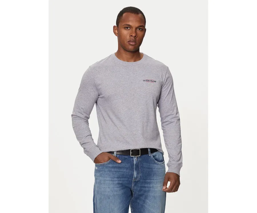 obrazek 1 Guess Jeans Longsleeve M4YI54 K8HM0 Szary Slim Fit