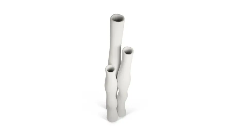 obrazek 1 Minimalistyczny wazon ceramiczny 16x16x78 cm