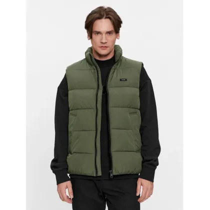 Zdjęcie Calvin Klein Bezrękawnik Crinkle K10K110334 Zielony Regular Fit