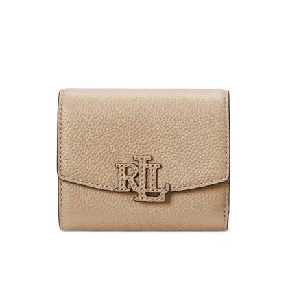 Zdjęcie LAUREN RALPH LAUREN Mały Portfel Damski Cameryn 432966782005 Beżowy