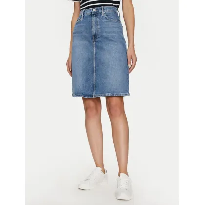 Zdjęcie Tommy Hilfiger Spódnica jeansowa Melany WW0WW42881 Niebieski Regular Fit