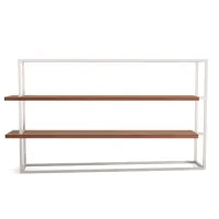 Picture Stylish Portuguese bookshelf with shelves made of Tineo wood