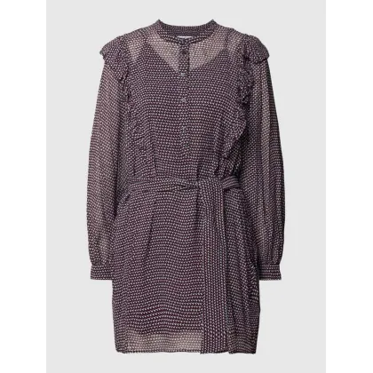 Zdjęcie Sukienka koszulowa z wzorem na całej powierzchni