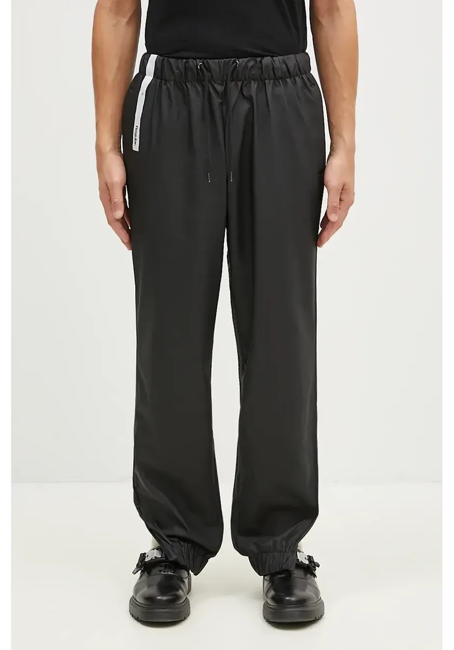 obrazek 1 Rains spodnie dresowe Pants Regular 18560 unisex kolor czarny 18560.01-01.Black