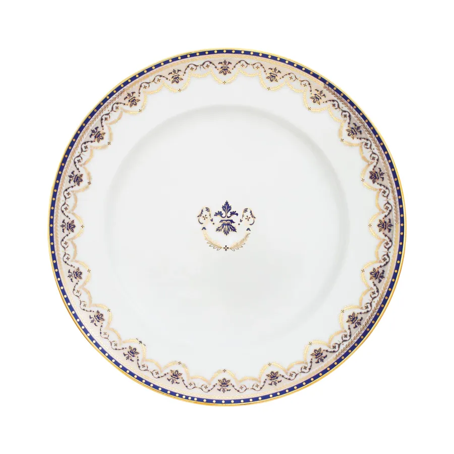 obrazek 4 Gustowna zastawa stołowa z porcelany dla 12 osobowej rodziny - Porcel