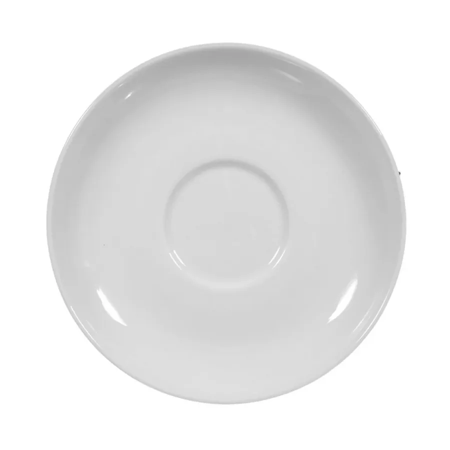 obrazek 1 Luksusowy mały biały spodek z porcelany - Seltmann Weiden