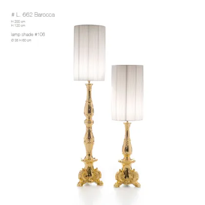 Picture Large ceramic white living room lamp 200cm, 120cm