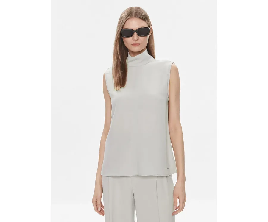 obrazek 1 Calvin Klein Bluzka K20K206376 Szary Regular Fit