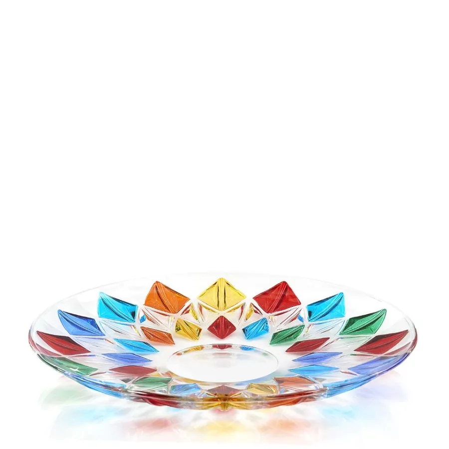 obrazek 1 Kolorowy półmisek wykonany ze szkła murano (33 cm)