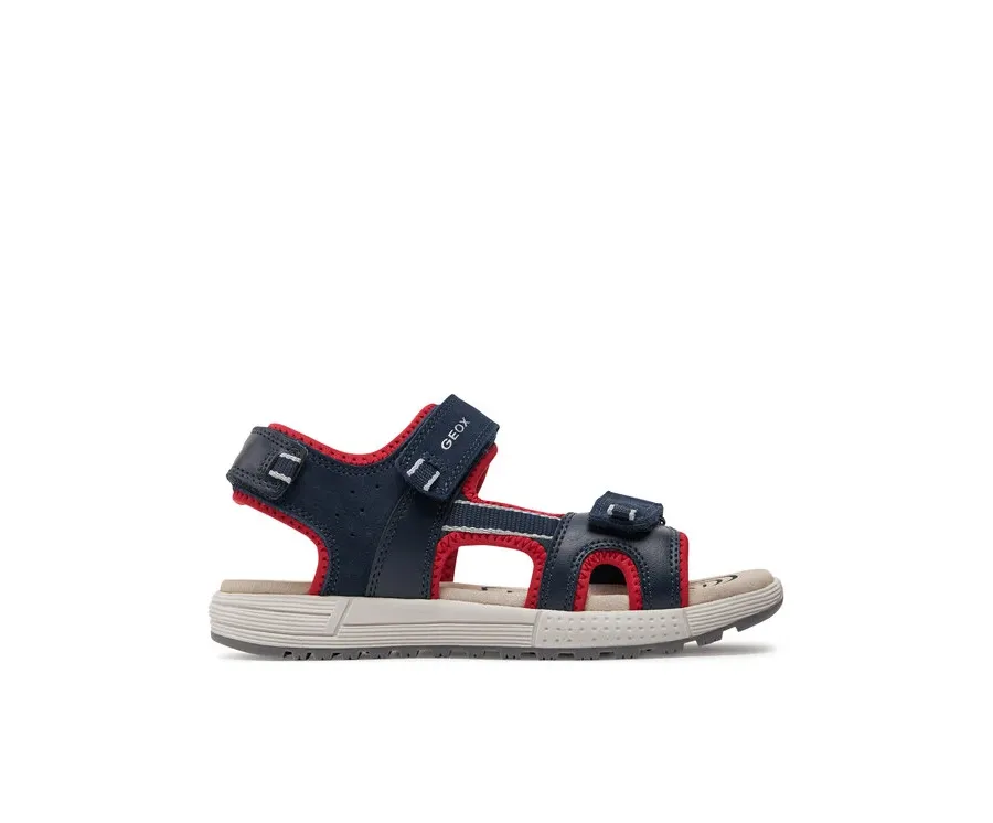 obrazek 1 Geox Sandały J Sandal Alben Boy J35AVA 01520 C0735 D Granatowy