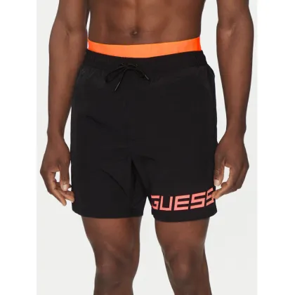 Zdjęcie Guess Szorty kąpielowe F5GT12 WH1C2 Czarny Regular Fit