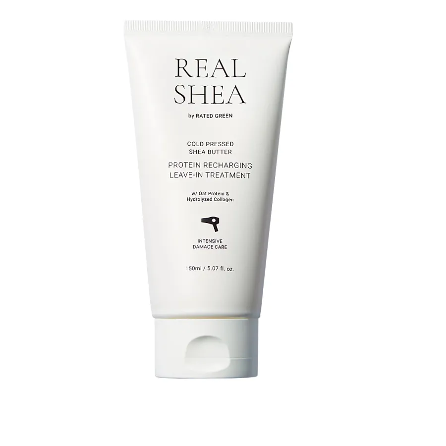 obrazek 1 Rated Green Real Shea Proteinowa Kuracja odbudowująca do włosów 150 ml