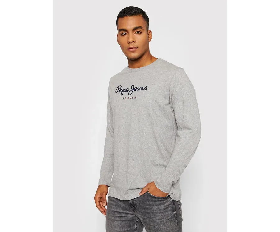 obrazek 1 Pepe Jeans Longsleeve Eggo PM508209 Szary Regular Fit